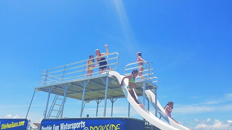 Double Decker Pontoon Boat Rental