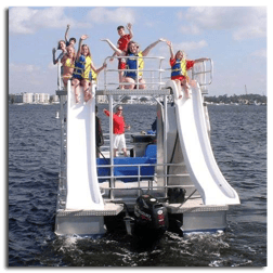 Double-Decker Pontoon Boat for Kids