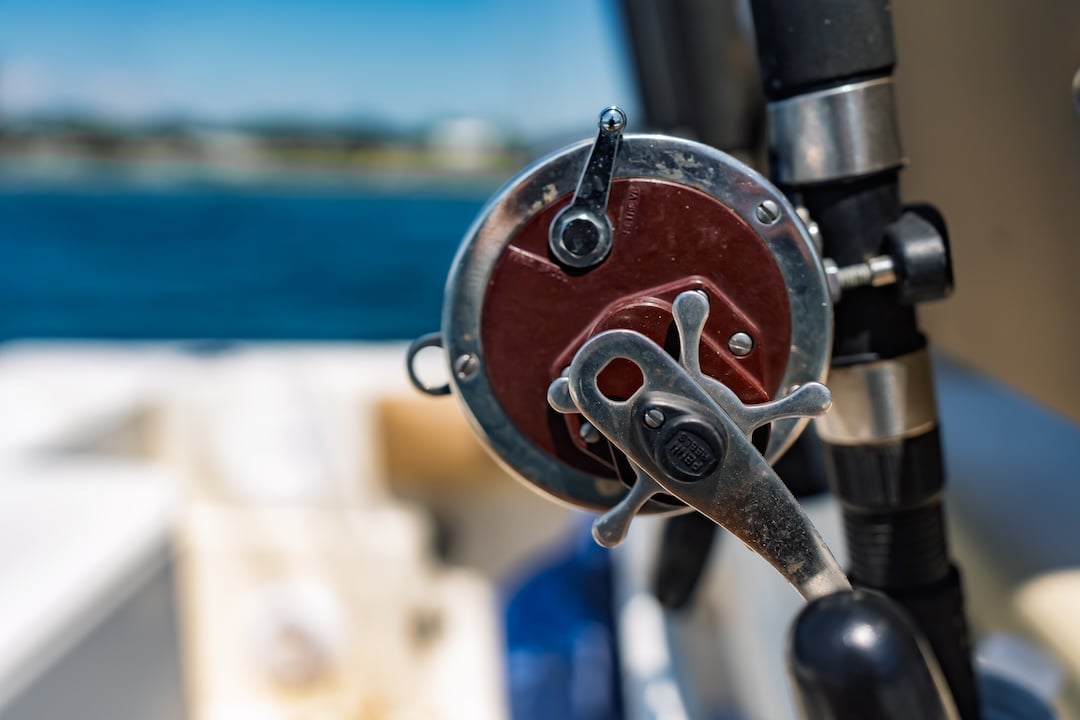 fishing in destin harbor on a pontoon