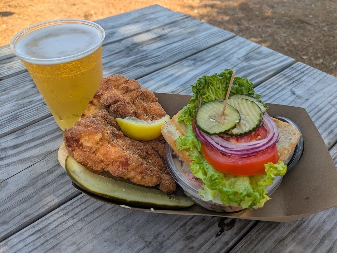 food and drinks near shell island pcb